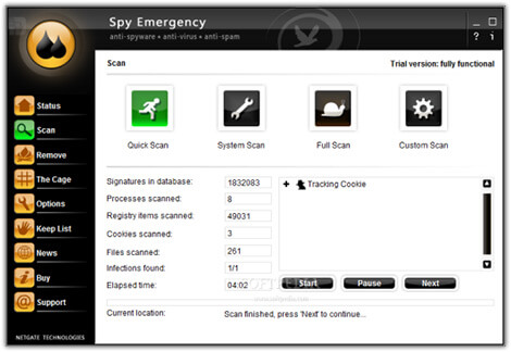 Netgate Spy Emergency 2021 v25.0.800 Keygen