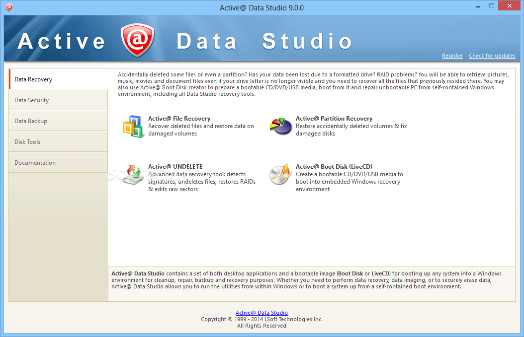 Active Data Studio 17.0.0
